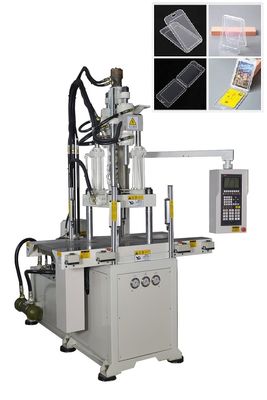55 ตัน Double Slide Vertical Injection Molding Machine สําหรับการผลิตความละเอียด