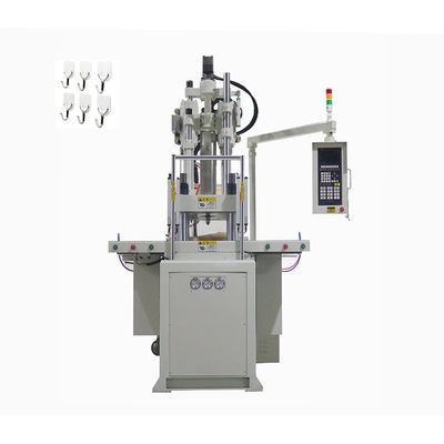 ความปลอดภัยสูง Double Slide Vertical Injection Molding Machine สําหรับการผลิตตะขอ