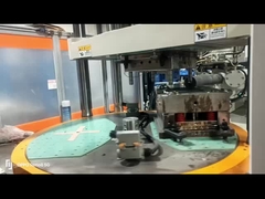 เครื่องฉีด BMC แนวตั้งแบบหนีบแนวตั้งขนาด 85 ตันพร้อมโต๊ะหมุน